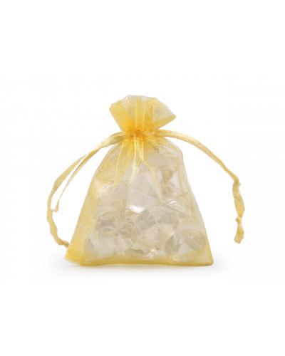 Săculeț organza pentru cadouri, 7x8,5 cm | Mimib