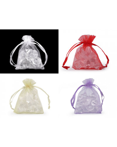 Săculeț organza pentru cadouri, 7x8,5 cm | Mimib