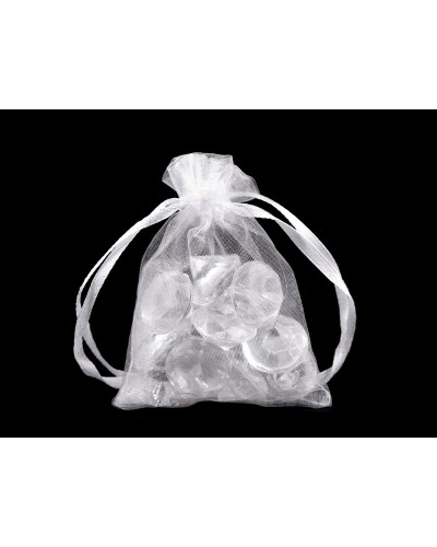 Săculeț organza pentru cadouri, 7x8,5 cm | Mimib