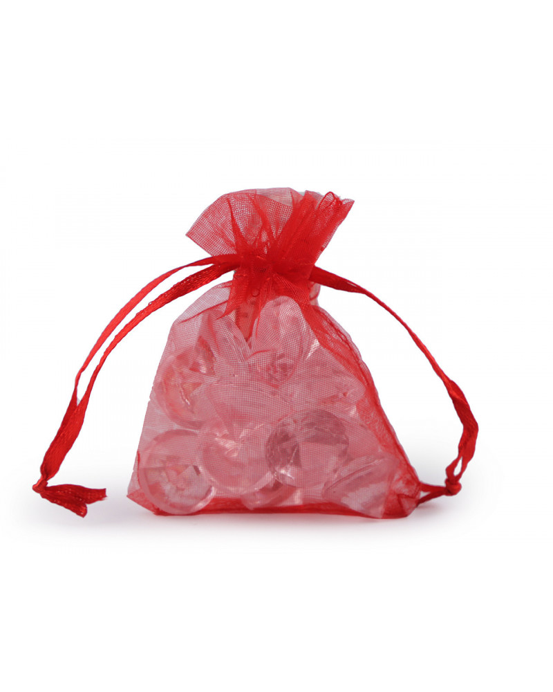 Săculeț organza pentru cadouri, 7x8,5 cm | Mimib