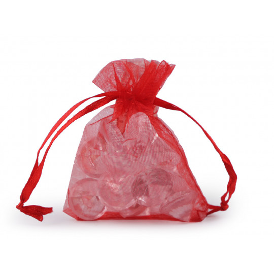 Săculeț organza pentru cadouri, 7x8,5 cm | Mimib