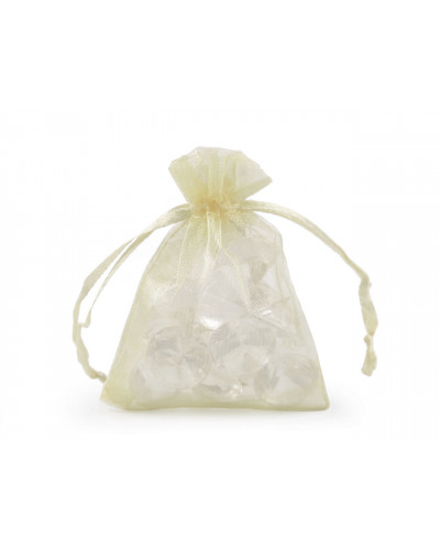 Săculeț organza pentru cadouri, 7x8,5 cm | Mimib