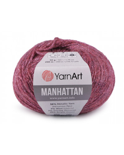 Fir de tricotat Manhattan, 50 g | Mimib