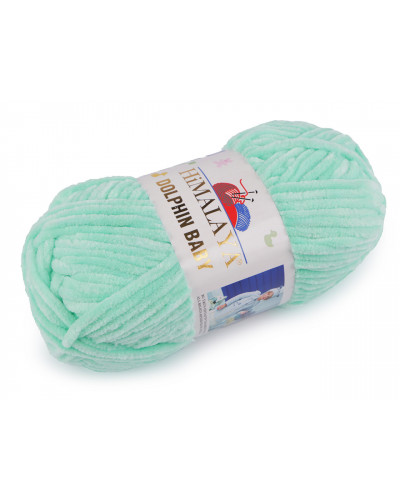 Fir de tricotat plușat Dolphin Baby 100 g | Mimib