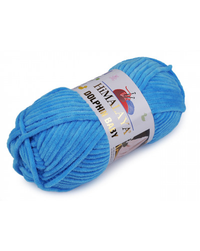 Fir de tricotat plușat Dolphin Baby 100 g | Mimib