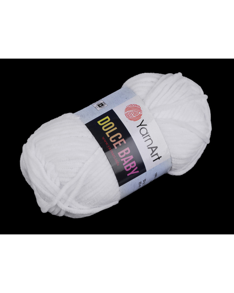 Fir de tricotat plușat Dolce Baby 50 g | Mimib