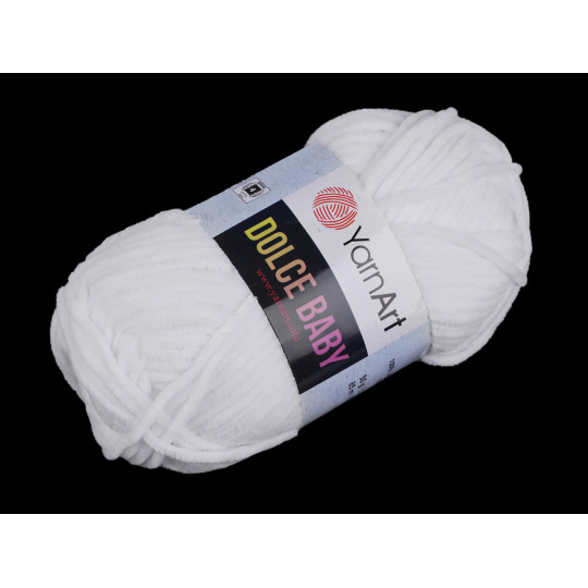 Fir de tricotat plușat Dolce Baby 50 g | Mimib