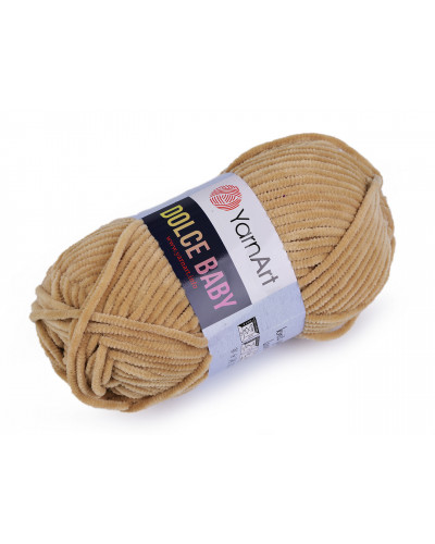 Fir de tricotat plușat Dolce Baby 50 g | Mimib