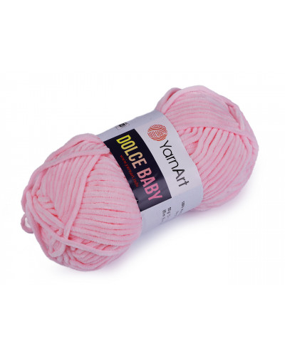 Fir de tricotat plușat Dolce Baby 50 g | Mimib