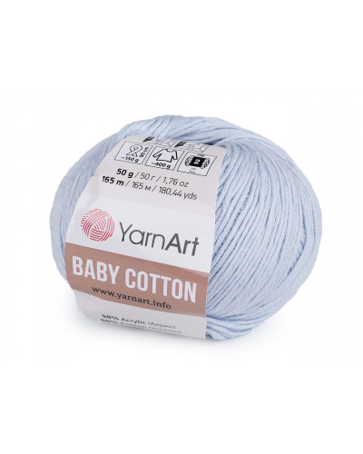 Fir de tricotat Baby Cotton, 50 g | Mimib