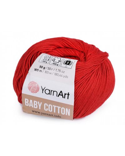 Fir de tricotat Baby Cotton, 50 g | Mimib