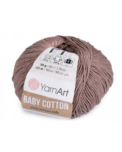 Fir de tricotat Baby Cotton, 50 g | Mimib