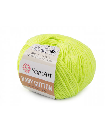 Fir de tricotat Baby Cotton, 50 g | Mimib