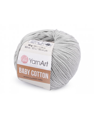 Fir de tricotat Baby Cotton, 50 g | Mimib