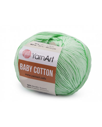 Fir de tricotat Baby Cotton, 50 g | Mimib