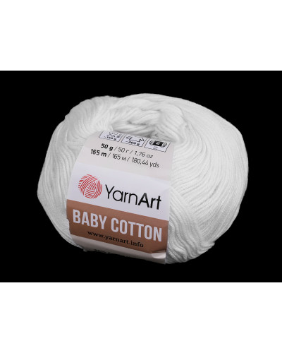 Fir de tricotat Baby Cotton, 50 g | Mimib