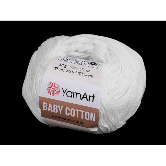 Fir de tricotat Baby Cotton, 50 g | Mimib