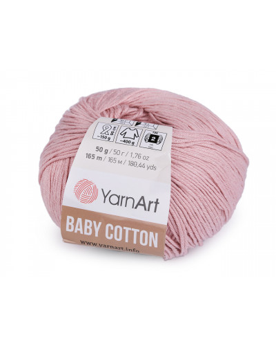 Fir de tricotat Baby Cotton, 50 g | Mimib