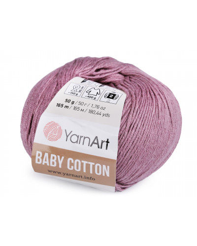 Fir de tricotat Baby Cotton, 50 g | Mimib