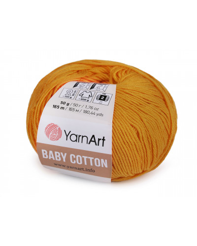 Fir de tricotat Baby Cotton, 50 g | Mimib