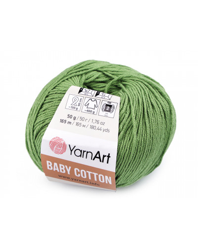 Fir de tricotat Baby Cotton, 50 g | Mimib