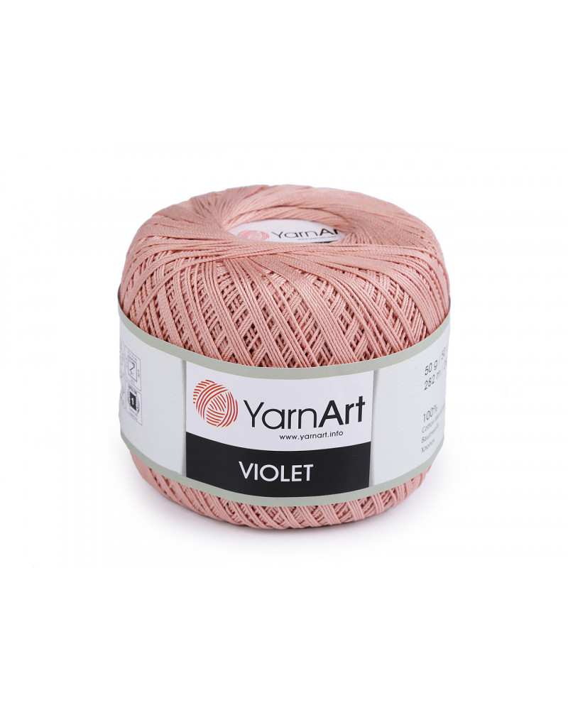 Fir de croșetat din bumbac Violet, 50 g | Mimib Fir de croșetat din bumbac Violet, 50 g | Mimib