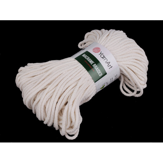 Fir de tricotat Macrame Braided 250 g | Mimib