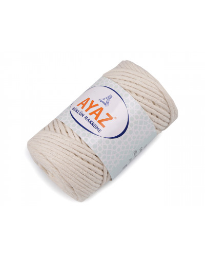 Fir de tricotat Macrame, 250 g | Mimib