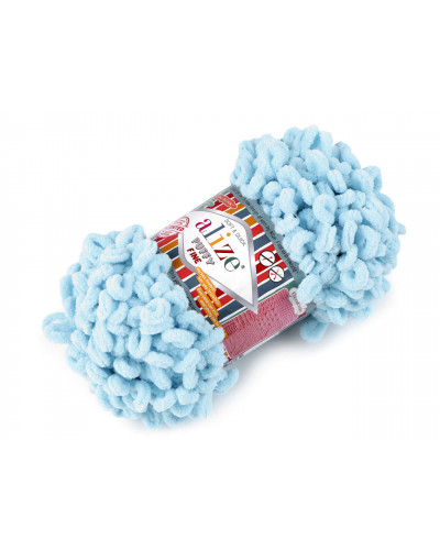 Fir de tricotat plușat Alize Puffy Fine, 100 g | Mimib