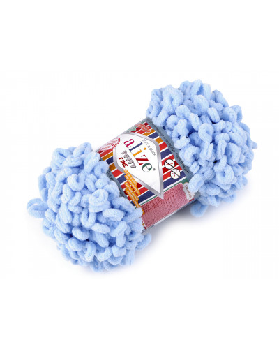 Fir de tricotat plușat Alize Puffy Fine, 100 g | Mimib