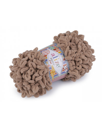 Fir de tricotat plușat Alize Puffy Fine, 100 g | Mimib