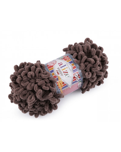 Fir de tricotat plușat Alize Puffy Fine, 100 g | Mimib