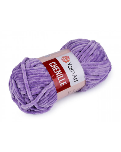 Fir de tricotat plușat Chenille, 100 g | Mimib