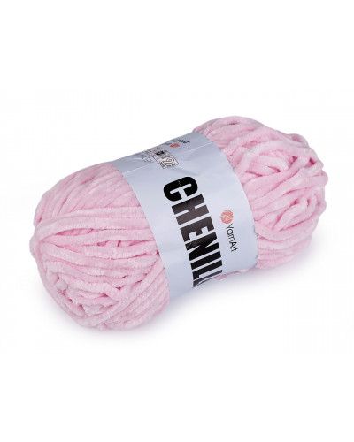 Fir de tricotat plușat Chenille, 100 g | Mimib