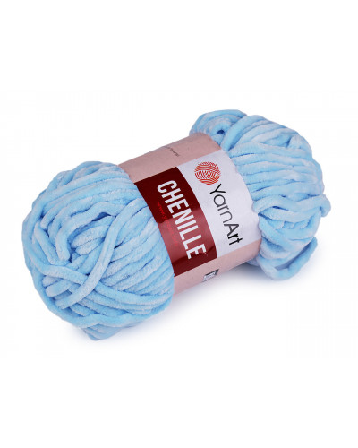 Fir de tricotat plușat Chenille, 100 g | Mimib