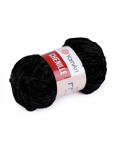 Fir de tricotat plușat Chenille, 100 g | Mimib