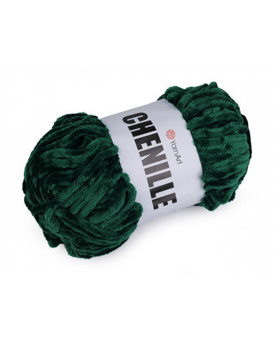 Fir de tricotat plușat Chenille, 100 g | Mimib