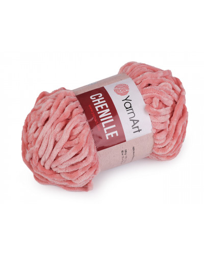 Fir de tricotat plușat Chenille, 100 g | Mimib