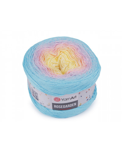 Fir de tricotat din bumbac Rosegarden, 250 g | Mimib