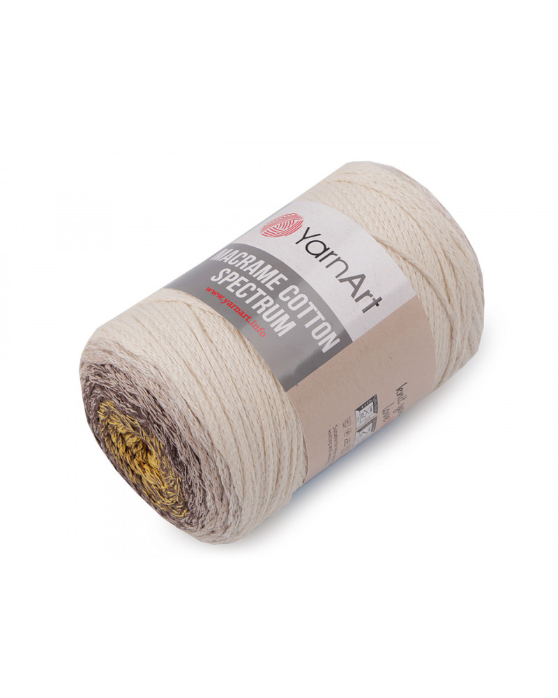 Fire de tricotat Macrame Cotton Spectrum 250 g | Mimib