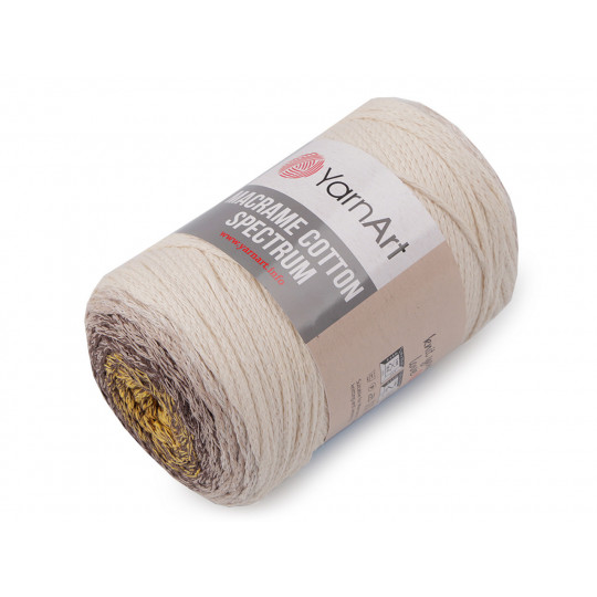 Fire de tricotat Macrame Cotton Spectrum 250 g | Mimib