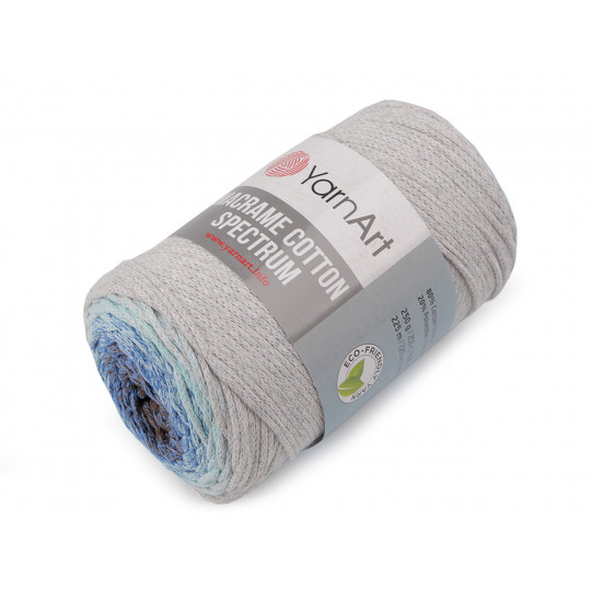 Fire de tricotat Macrame Cotton Spectrum 250 g | Mimib