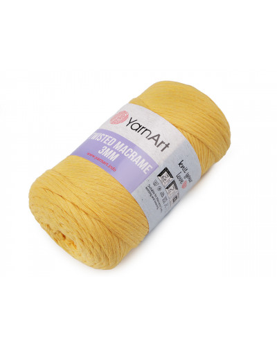 Fire de tricotat Twisted Macrame 250 g | Mimib