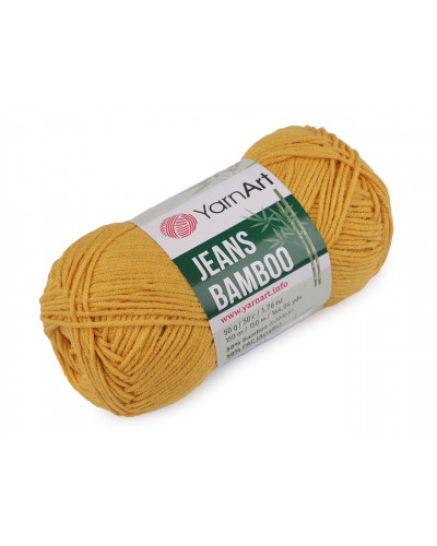 Fire de tricotat Jeans Bamboo 50 g | Mimib