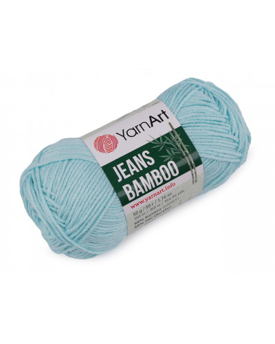 Fire de tricotat Jeans Bamboo 50 g | Mimib