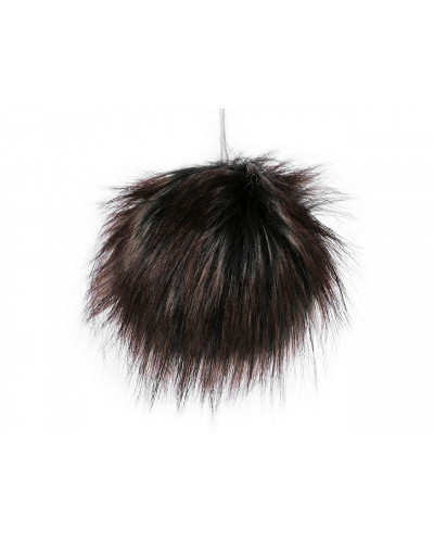 Pompon blană sintetică Ø12 cm | Mimib