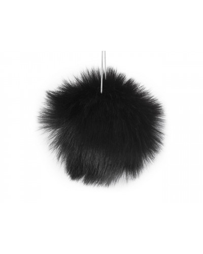 Pompon blană sintetică Ø12 cm | Mimib