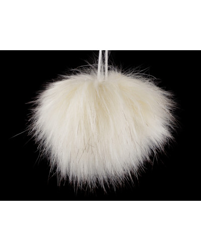 Pompon blană sintetică Ø12 cm | Mimib