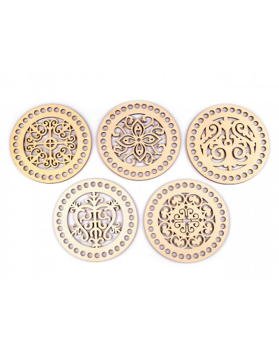 Capac mandala pentru confecționare decorațiuni Ø15 cm | Mimib