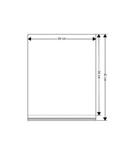 Pungi cu clapetă adezivă, 30x38 cm | Mimib